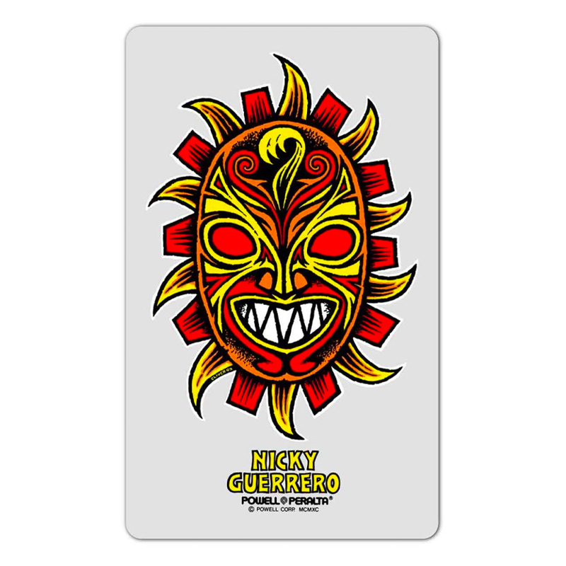 Powell Peralta Nicky Guerrero Mask Sticker Powell Peralta Nicky Guerrero Mask Sticker
