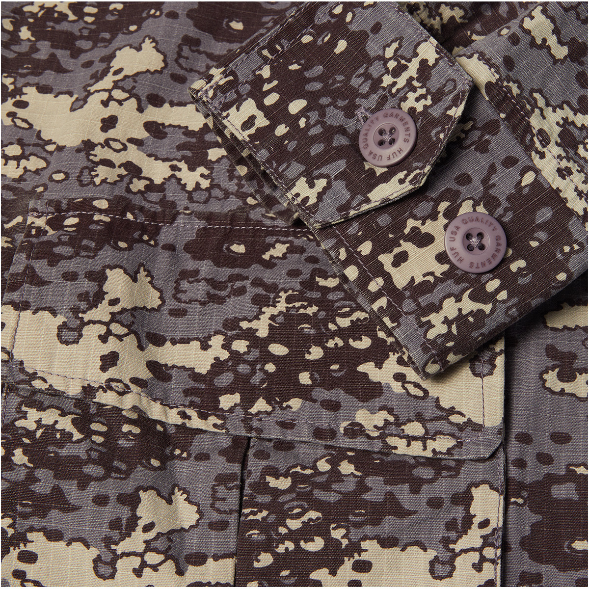 HUF Delta BDU Jacket Dust Purple