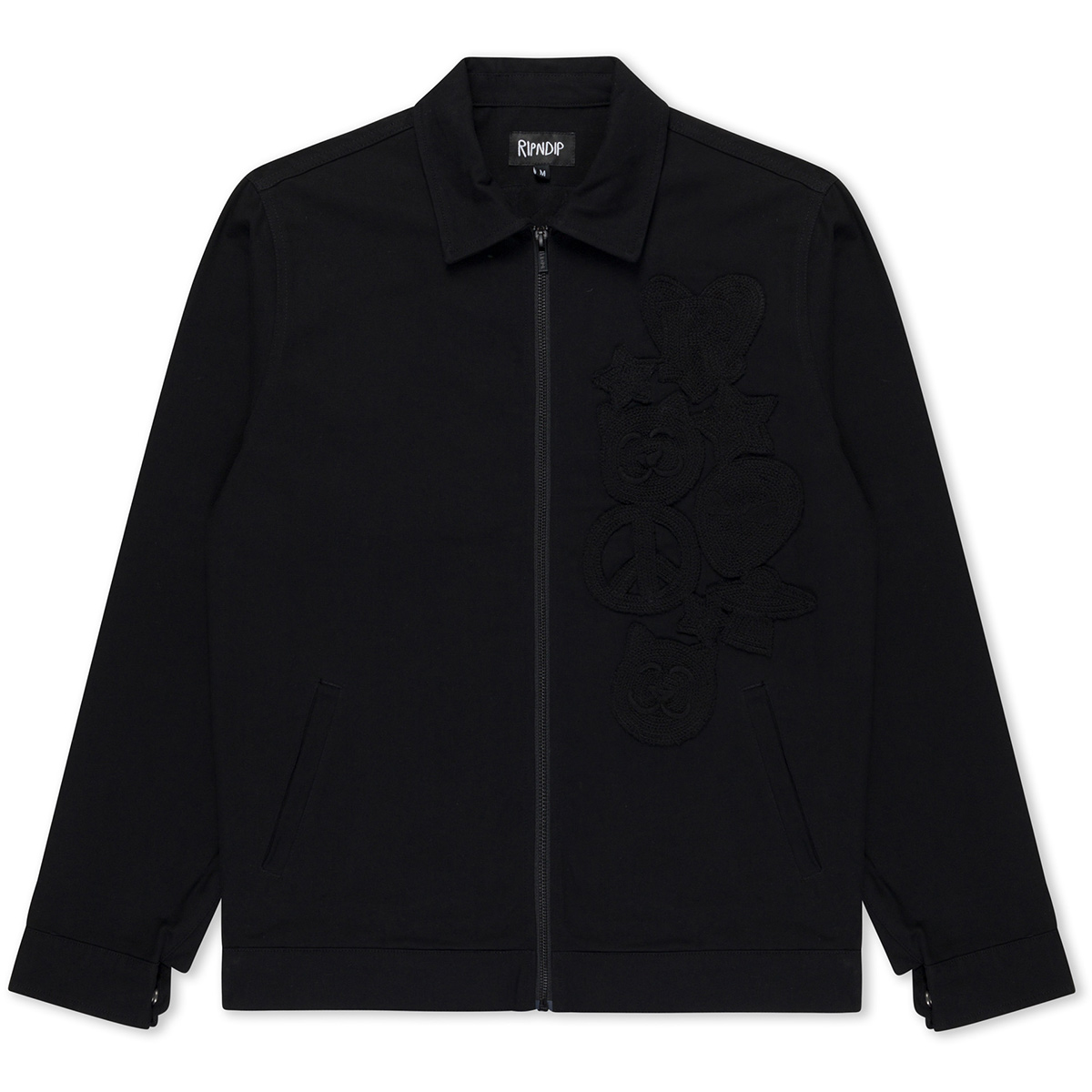 RipnDip Playdate Workman Jacket Black RipnDip Playdate Workman Jacket Black