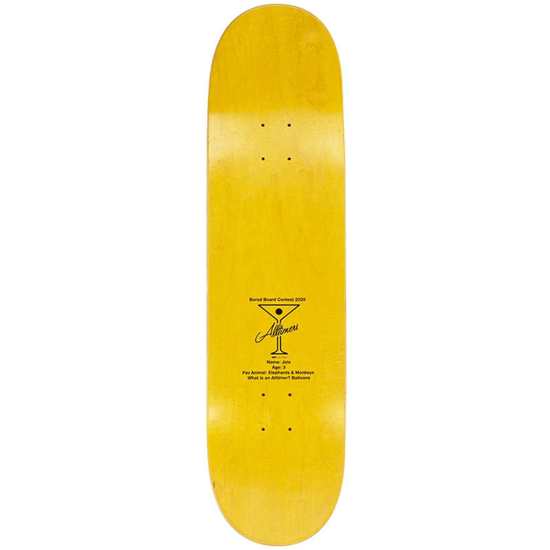 Alltimers Bored Boards Joie Skateboard Deck 8.5 Alltimers Bored Boards Joie Skateboard Deck 8.5