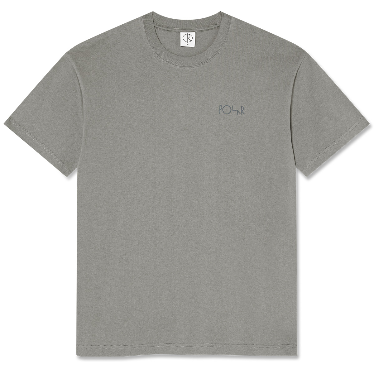 Polar Contrast Stroke Logo T-Shirt Grey Polar Contrast Stroke Logo T-Shirt Grey
