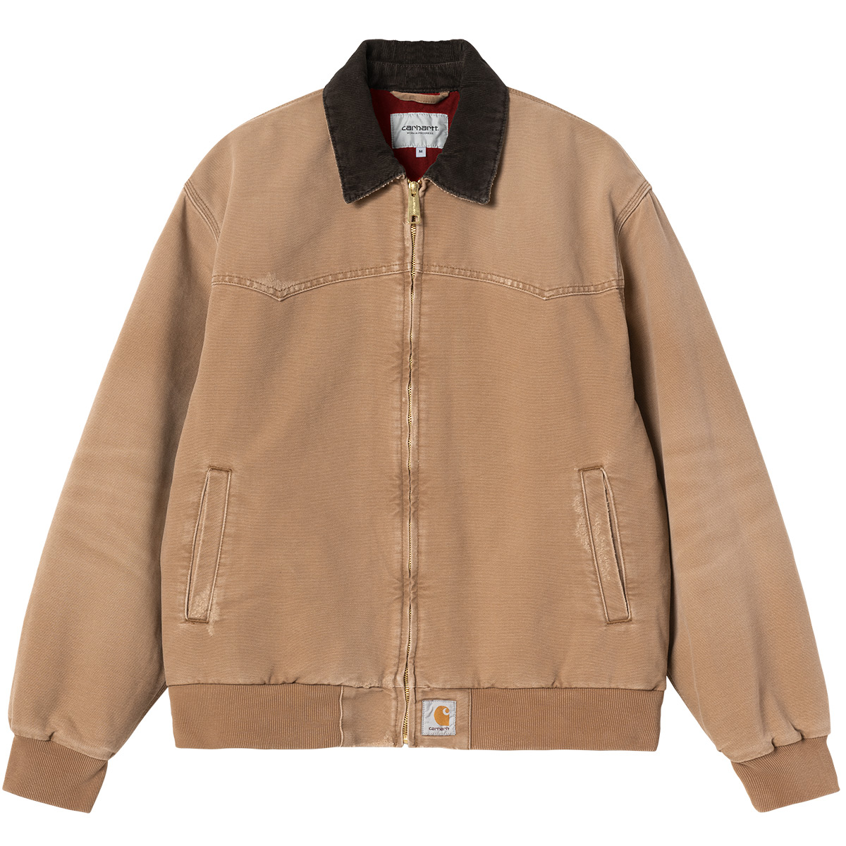Carhartt WIP OG Santa Fe Jacket Hamilton Brown/Tobacco Grind Wash