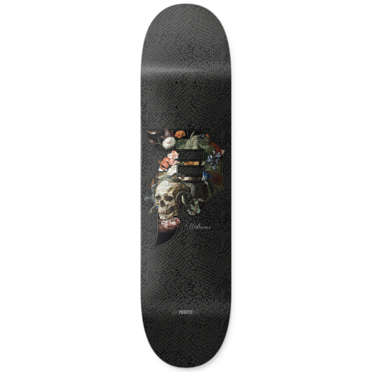 Primitive Tre Williams Exist Skateboard Deck Black 8.25