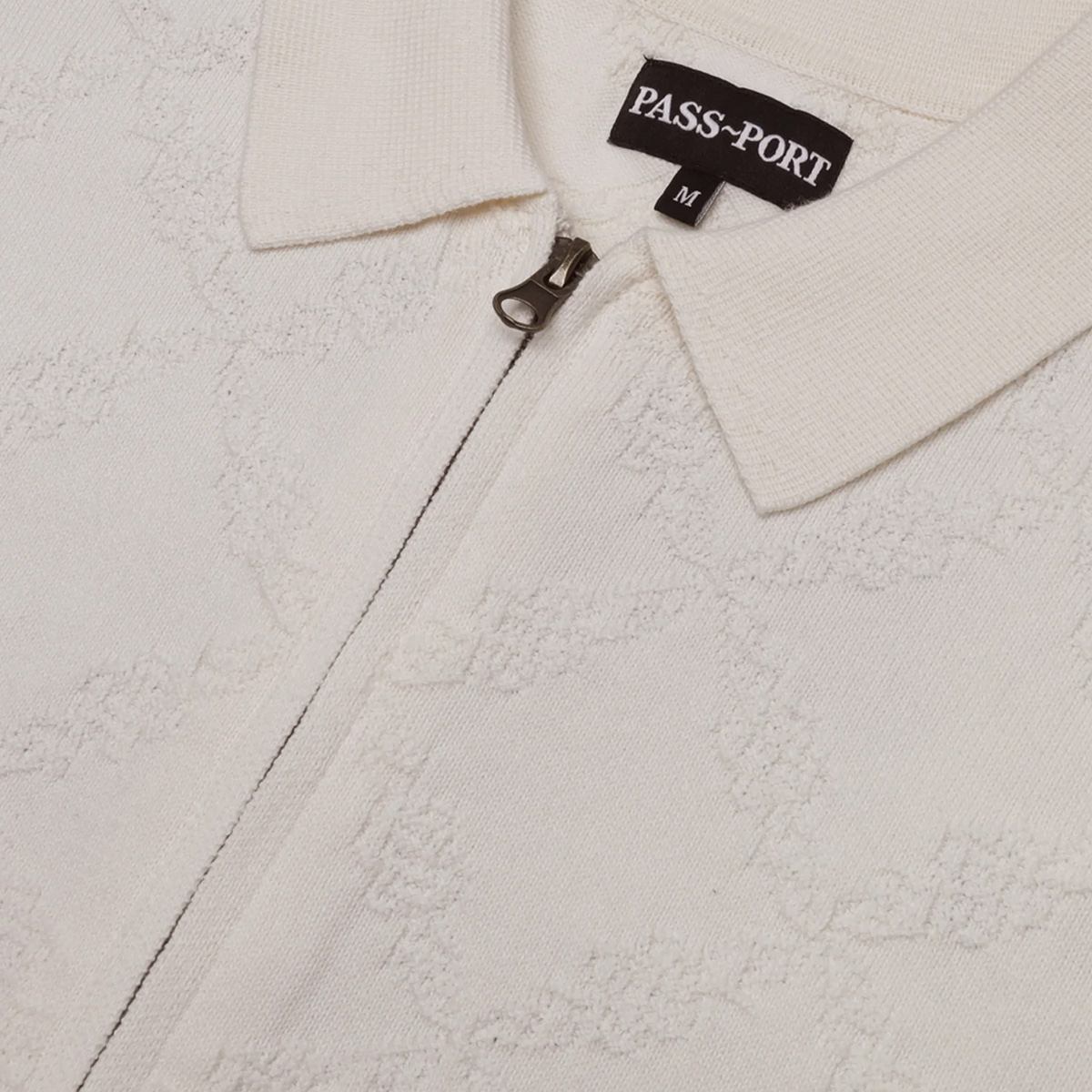 Pass-Port Brasco Zip Knit Cream