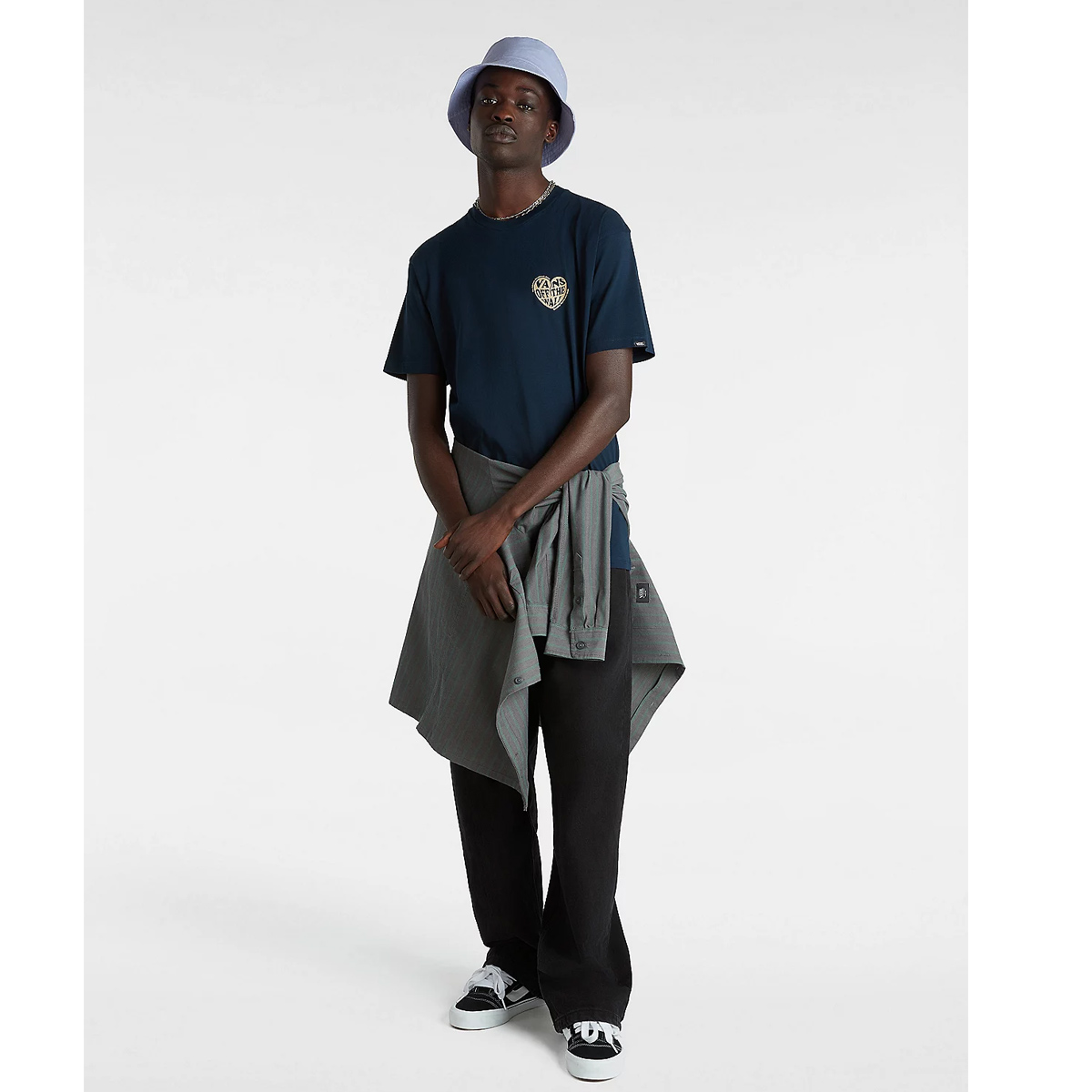 Vans No Players T-Shirt Navy Vans No Players T-Shirt Navy