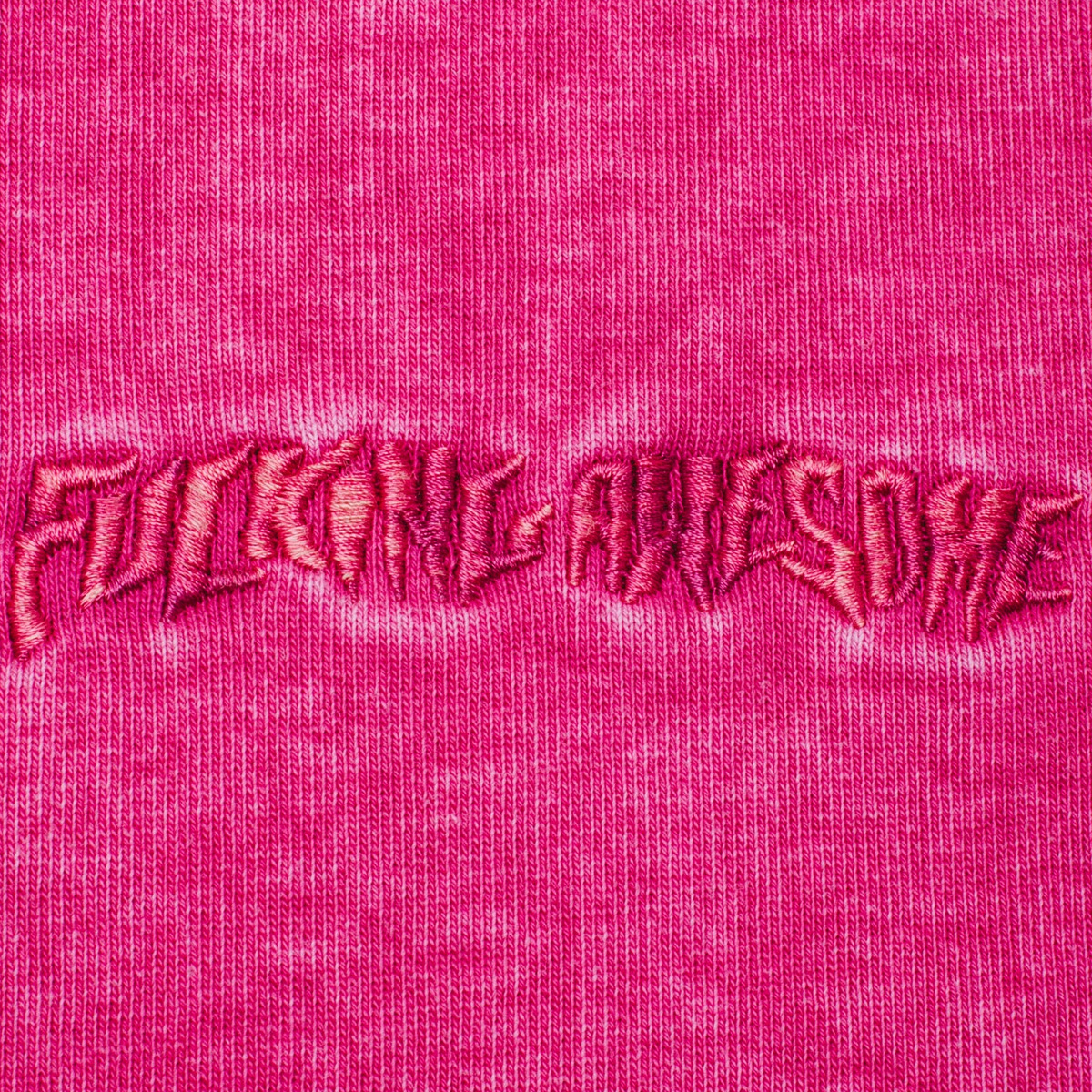 Fucking Awesome Little Stamp Snow Wash Sweater Magenta Fucking Awesome Little Stamp Snow Wash Sweater Magenta