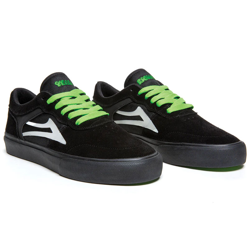 Lakai x Yeah Right Staple Black/Uv Green Suede Lakai x Yeah Right Staple Black/Uv Green Suede