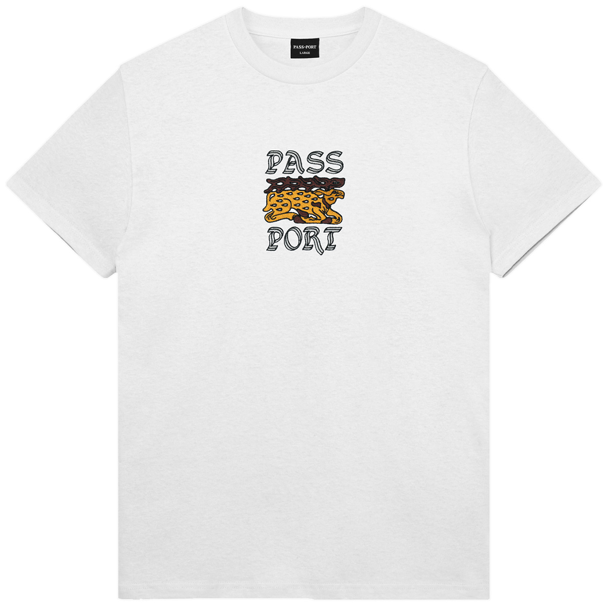 Pass Port Antler T-Shirt White Pass Port Antler T-Shirt White