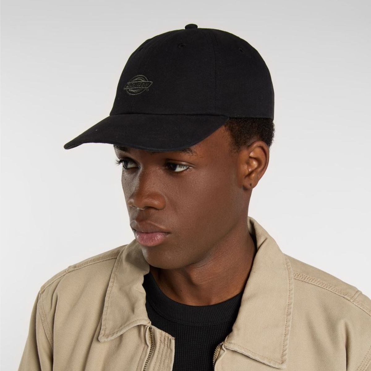 Dickies Duck Canvas Dad Cap Black Dickies Duck Canvas Dad Cap Black
