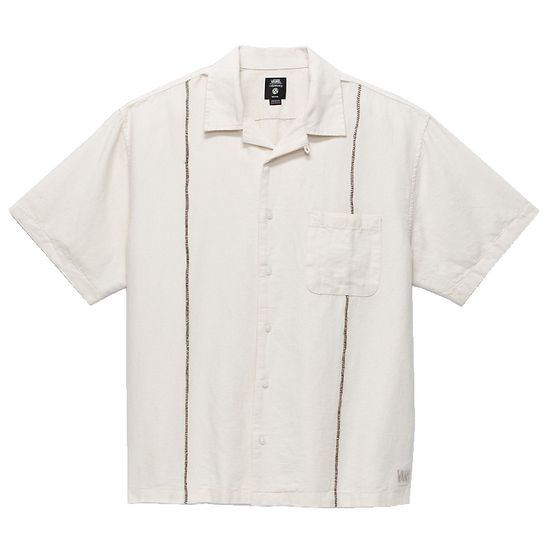 Vans Mikey Feb Woven Shirt Mife Natural Cotton