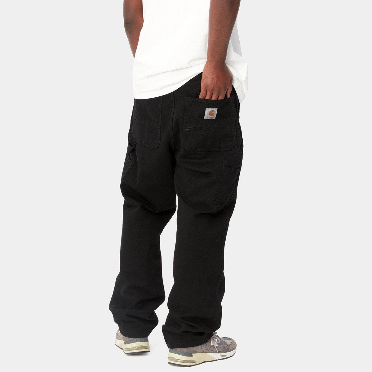 Carhartt WIP Single Knee Pant Black Rinsed Carhartt WIP Single Knee Pant Black Rinsed