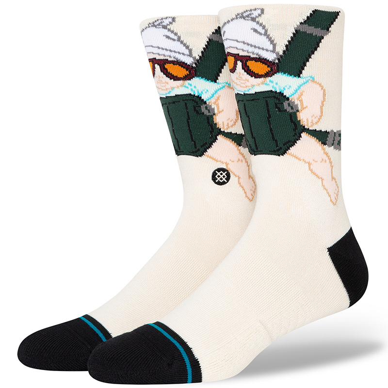 Stance Carlos Socks Off White