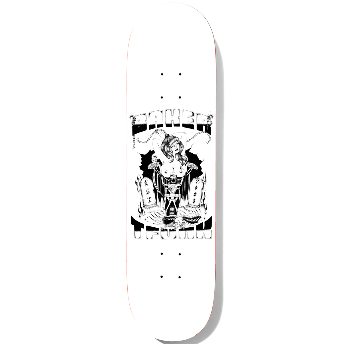Baker T-Funk Skatecreep B2 Shape Skateboard Deck 8.5