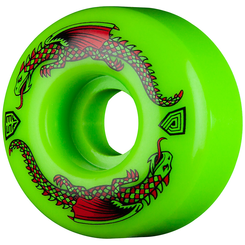 Powell Peralta Dragon Formula Wheels Green ''34'' 93A 53mm