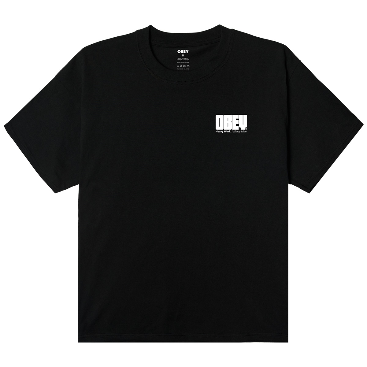 Obey Heavy Ideas T-Shirt Black