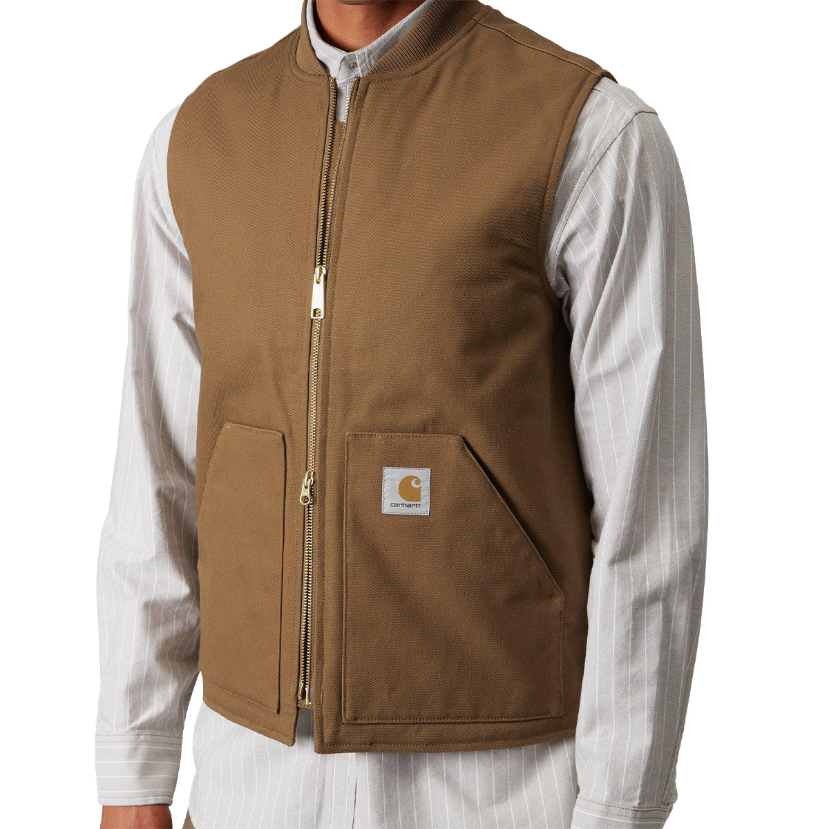 Carhartt WIP Vest Hamilton Brown Rigid