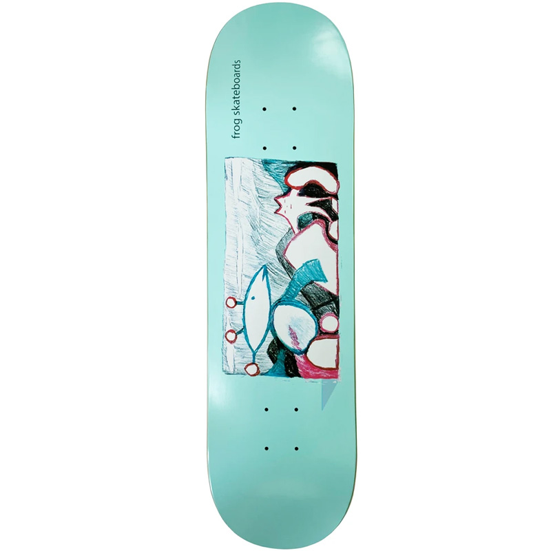 Frog Extra Help Skateboard Deck 8.25