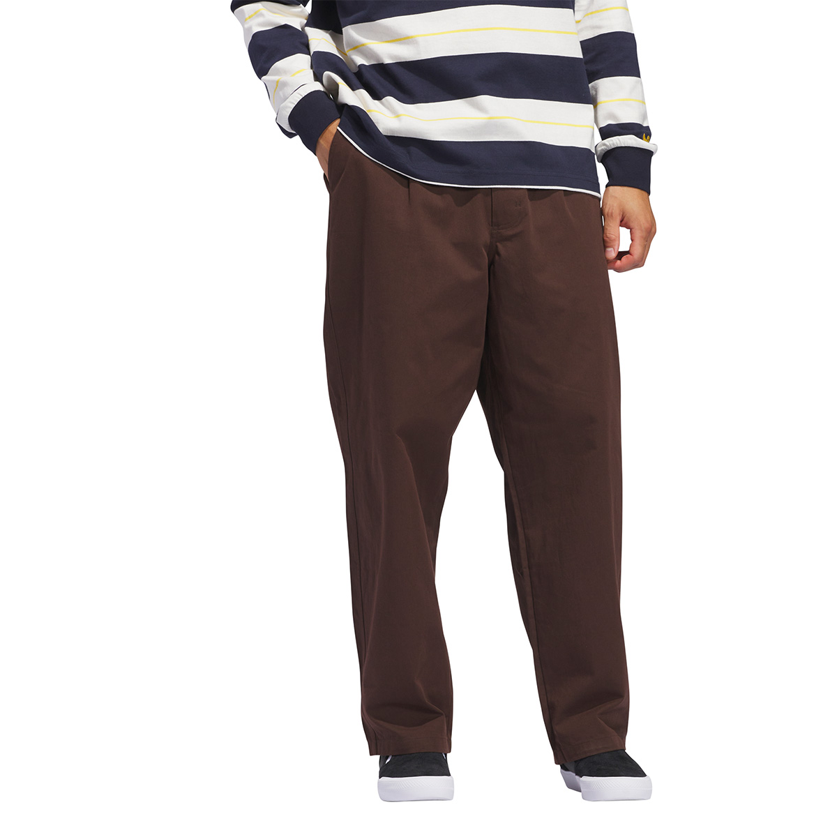 Adidas Shmoo Cs Pant Dbrown/Cwhite Adidas Shmoo Cs Pant Dbrown/Cwhite