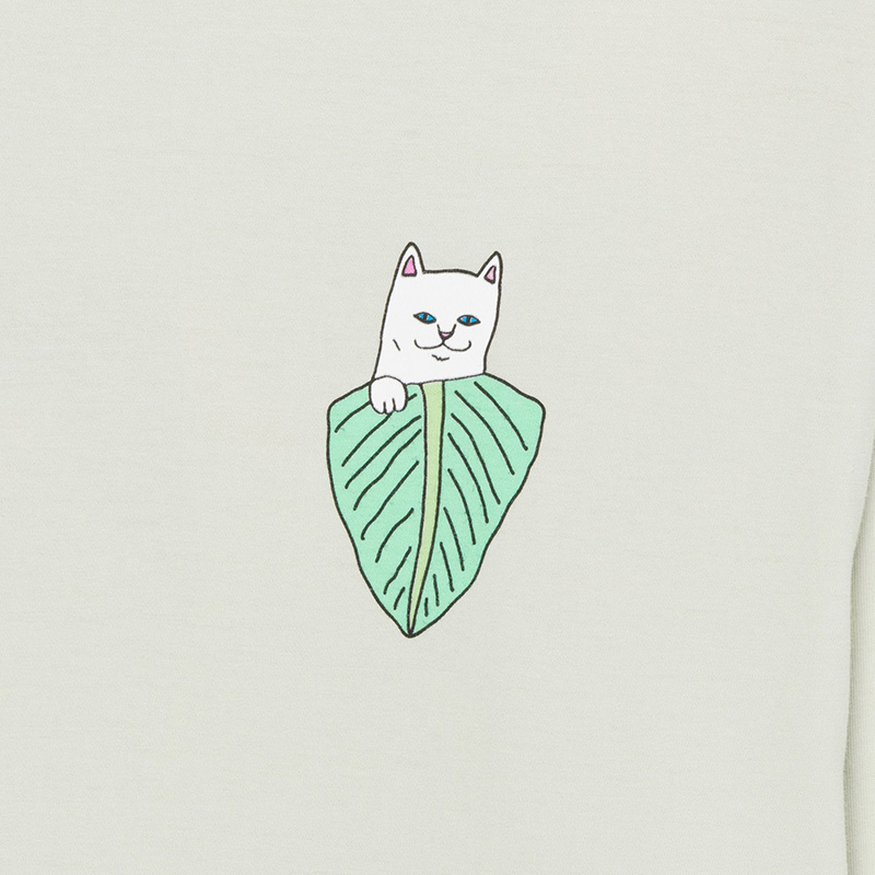 RIPNDIP Nermal Portrait Longsleeve T-Shirt Sage RIPNDIP Nermal Portrait Longsleeve T-Shirt Sage
