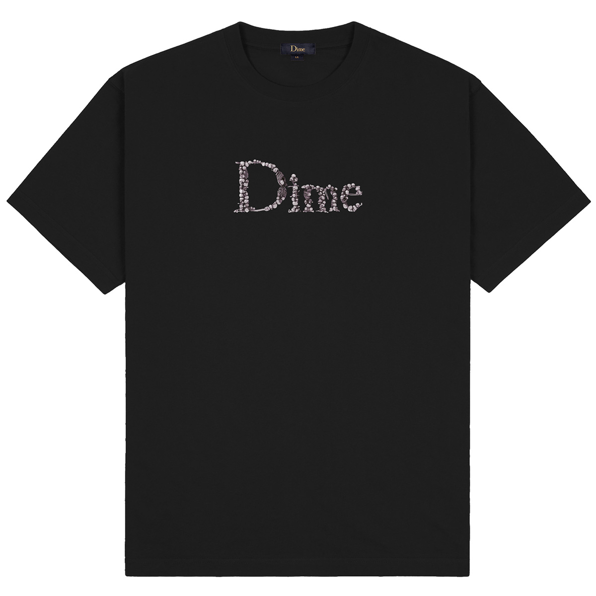 Dime Classic Skull T-Shirt Black