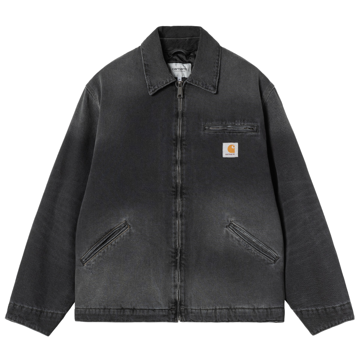 Carhartt WIP OG Detroit Jacket Black Grind Wash