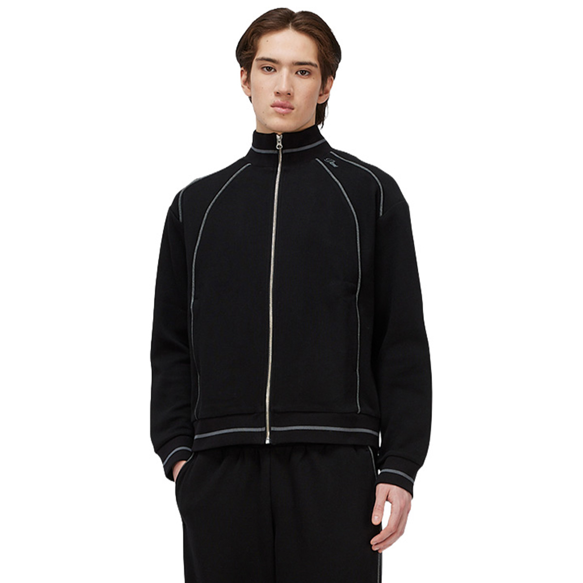 Dime Track Jacket Black