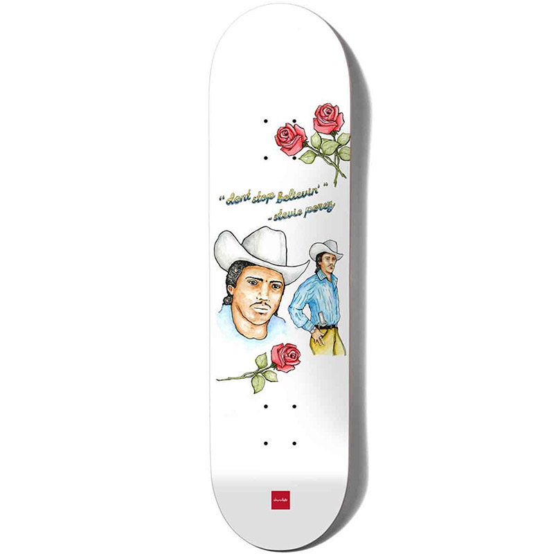 Chocolate Perez Believin' Skateboard Deck 8.0
