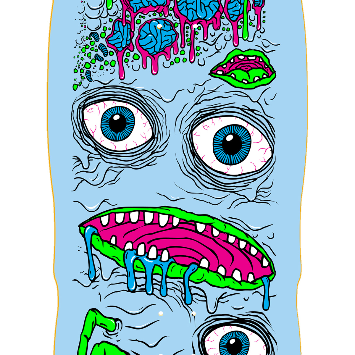 Heroin Mutator Skateboard Deck 13.0 Heroin Mutator Skateboard Deck 13.0