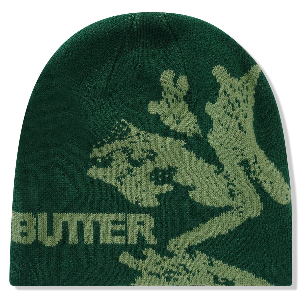 【BUTTER GOODS】 Miles Skully Beanie - Moss Miles Skully Beanie, Moss – Butter Goods USA