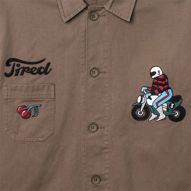 Tired Moto Field Coat Chocolate Chip Tired Moto Field Coat Chocolate Chip