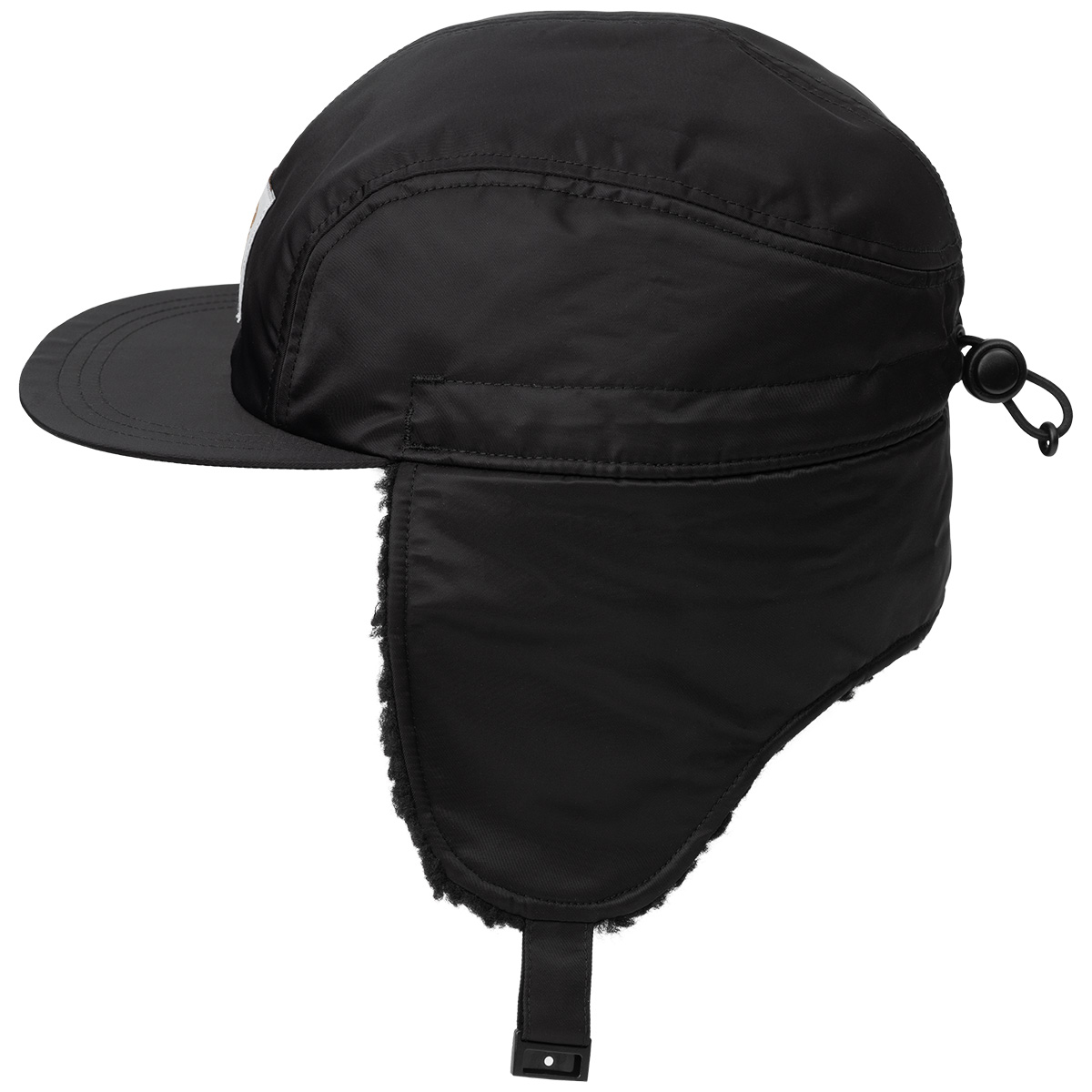 Carhartt WIP Oltera Ear Guard Cap Black Carhartt WIP Oltera Ear Guard Cap Black