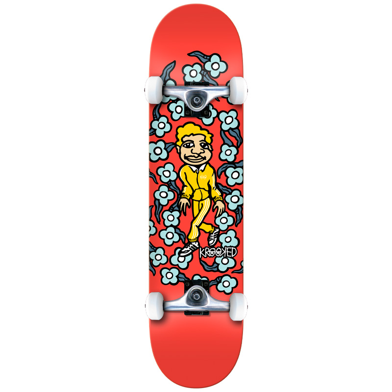 Krooked OG Sweatpants Mini Complete Skateboard 7.3