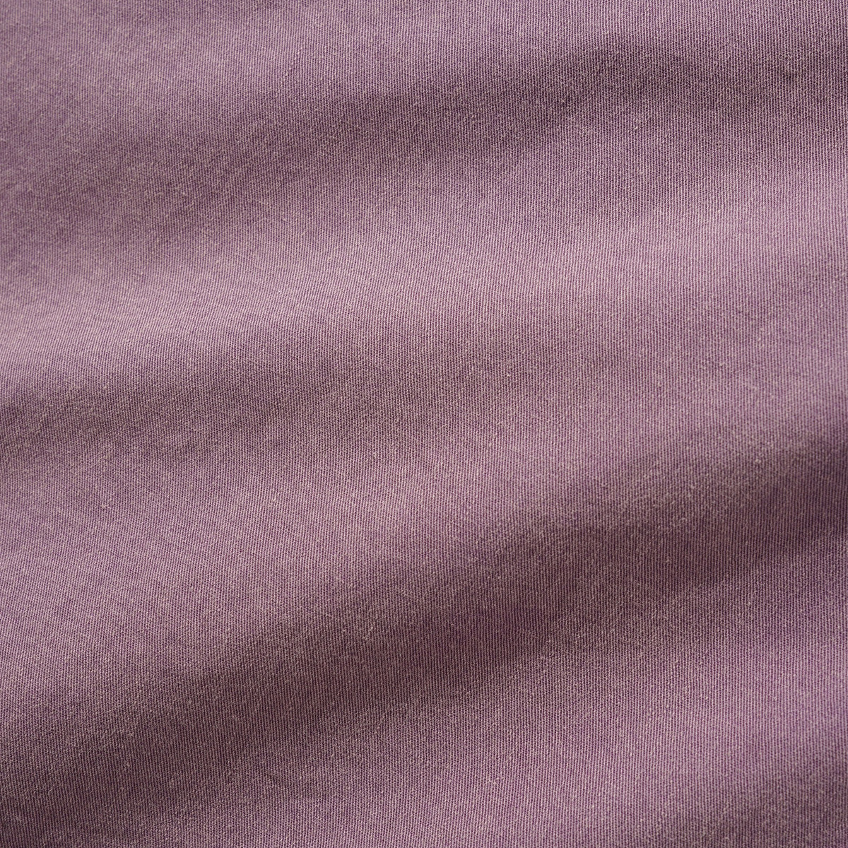 Butter Goods Contrast Stitch Shirt Eggplant