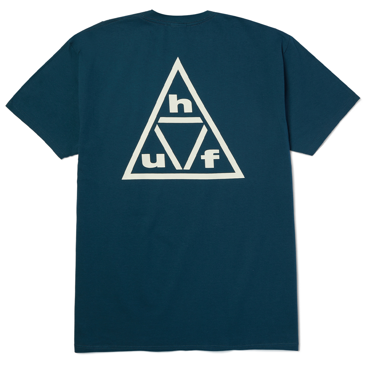 HUF Triple Triangle T-Shirt Harbor Blue/White