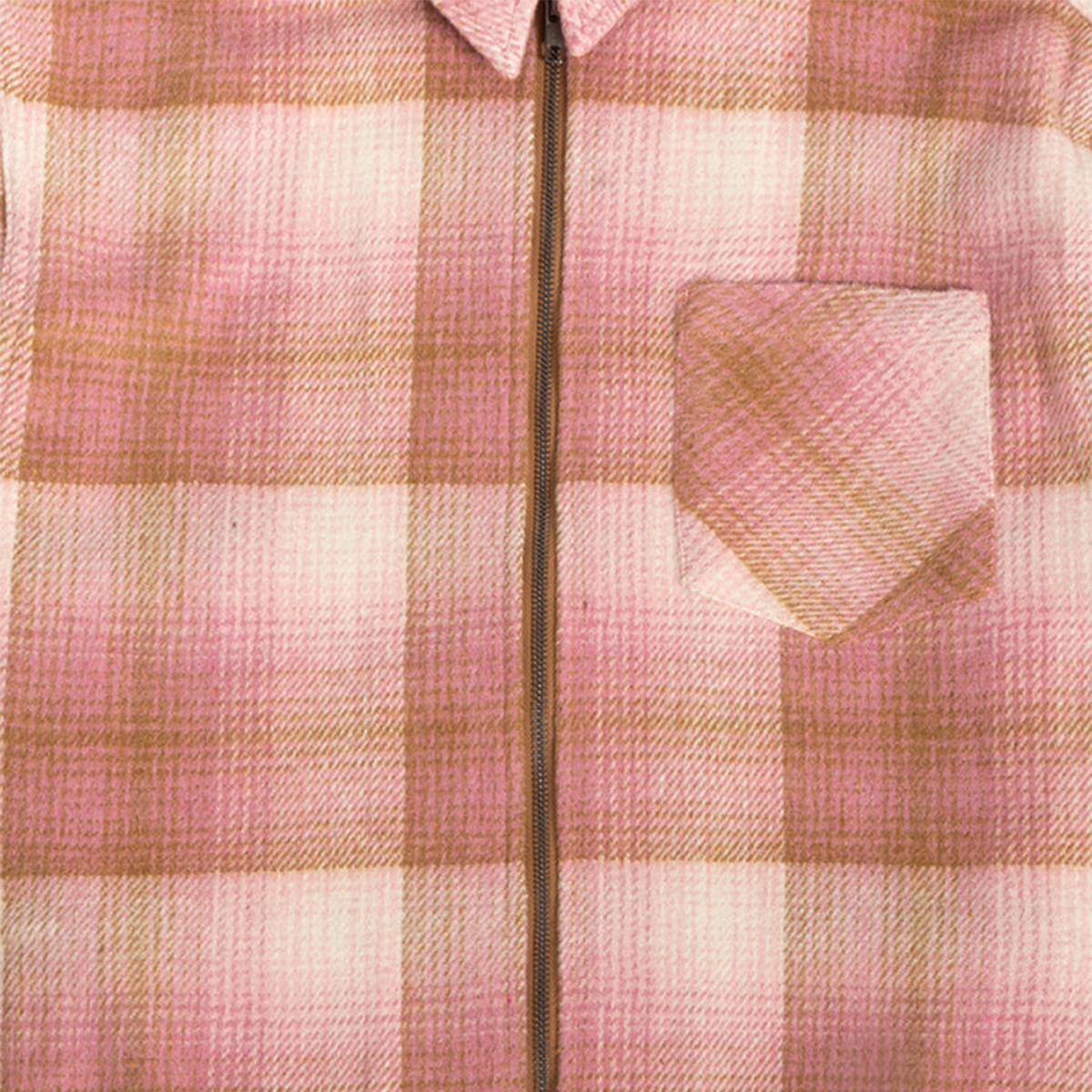 The Hundreds Don Plaid Woven Shirt Brown