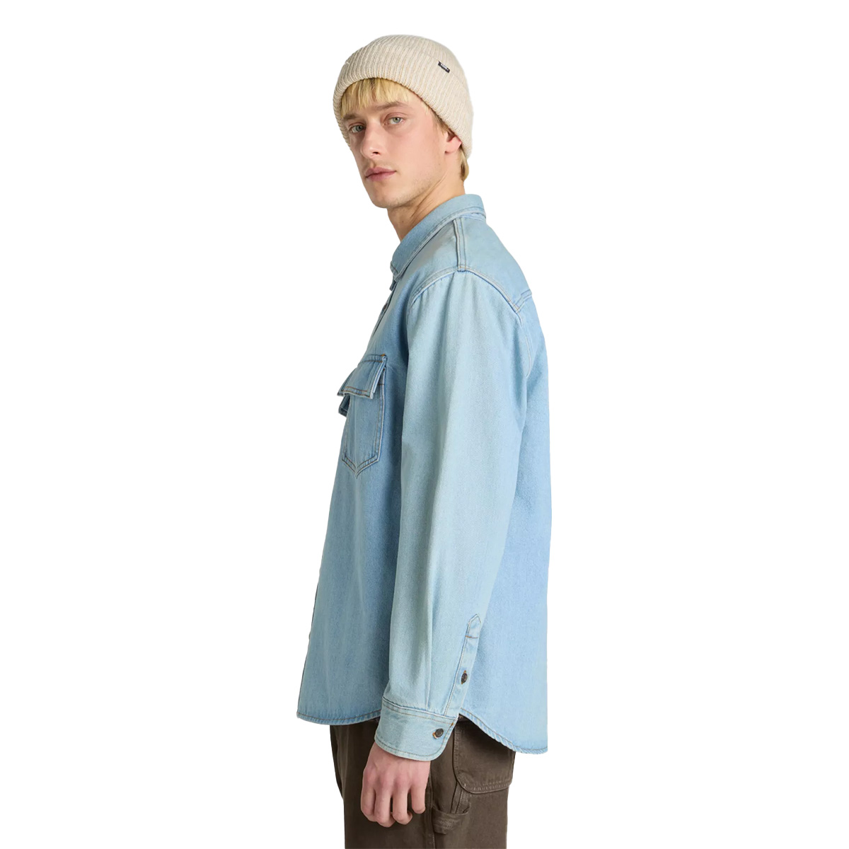 Vans Palmhill Denim Longsleeve Shirt Faded Denim Vans Palmhill Denim Longsleeve Shirt Faded Denim
