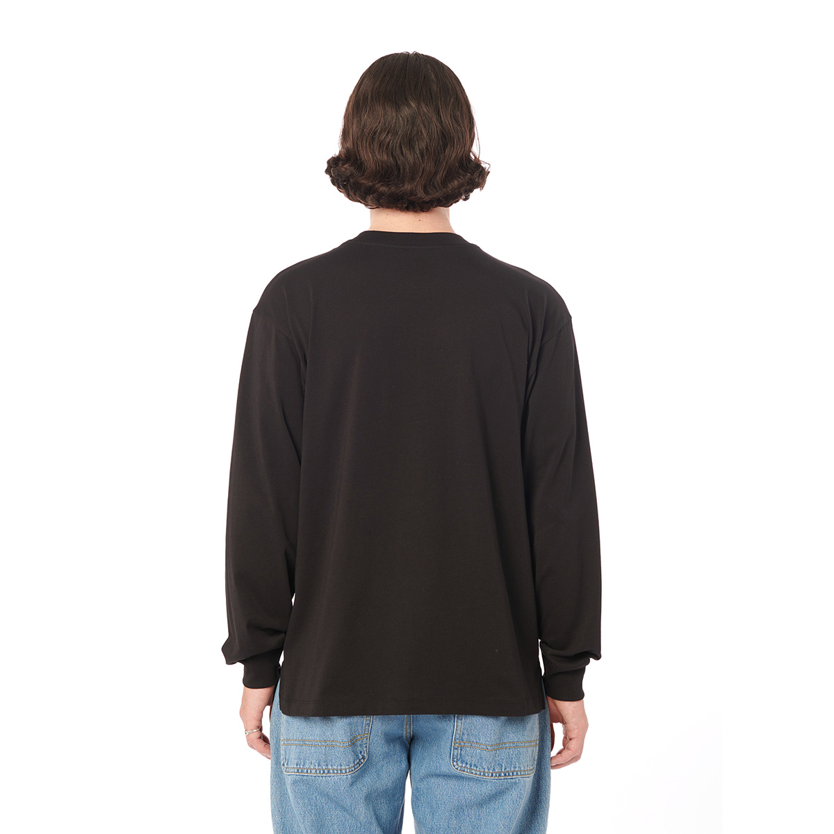 Rassvet Pocket Tag Knit Longsleeve T-Shirt Black Rassvet Pocket Tag Knit Longsleeve T-Shirt Black
