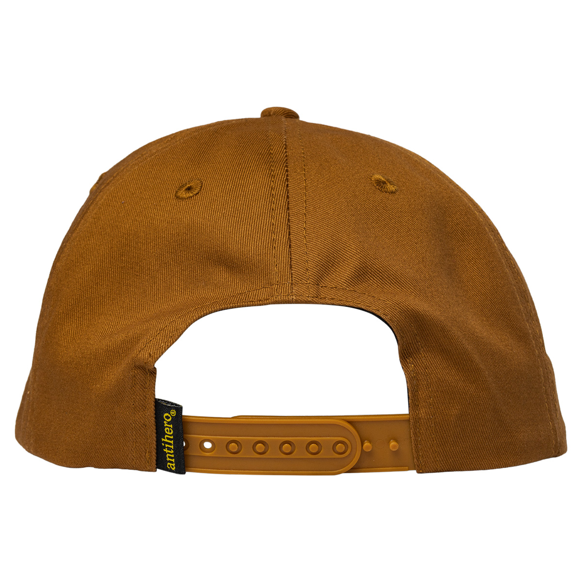 Anti Hero Lil Pigeon Snapback Cap Medium Brown/Yellow