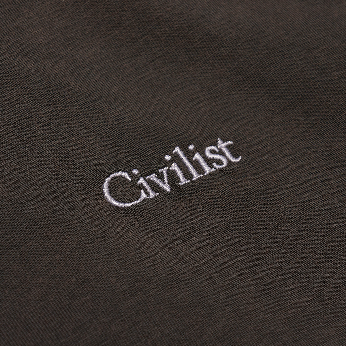 Civilist Mini Logo T-Shirt Nutmeg Civilist Mini Logo T-Shirt Nutmeg