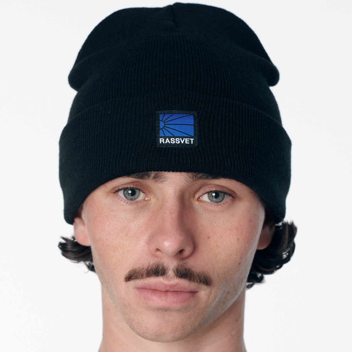 Rassvet Logo Beanie Knit Black Rassvet Logo Beanie Knit Black