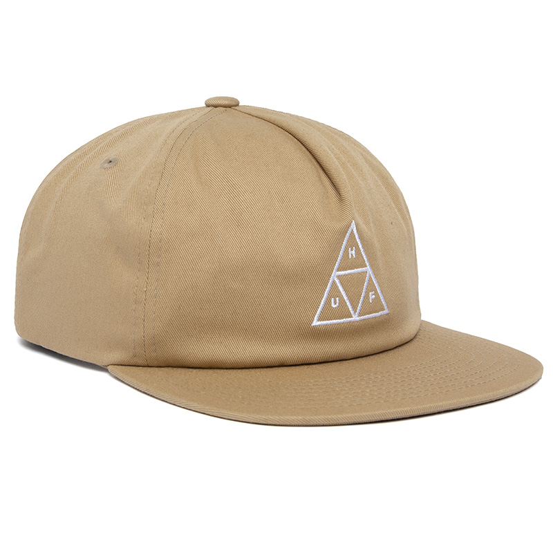 HUF Ess. Unstructured Tt Snapback Cap Tan HUF Ess. Unstructured Tt Snapback Cap Tan