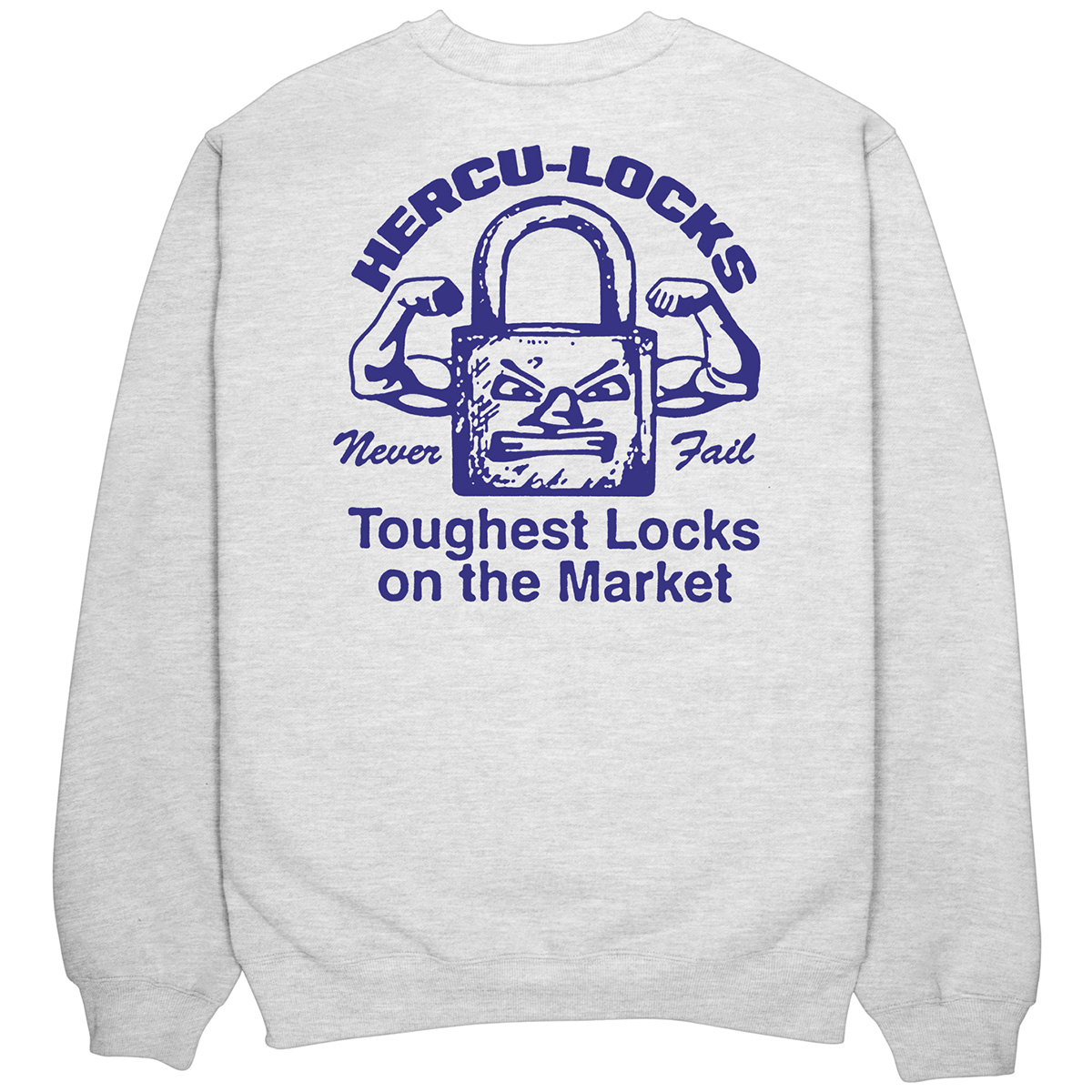 Pass Port Hercu Locks Sweater White Marle