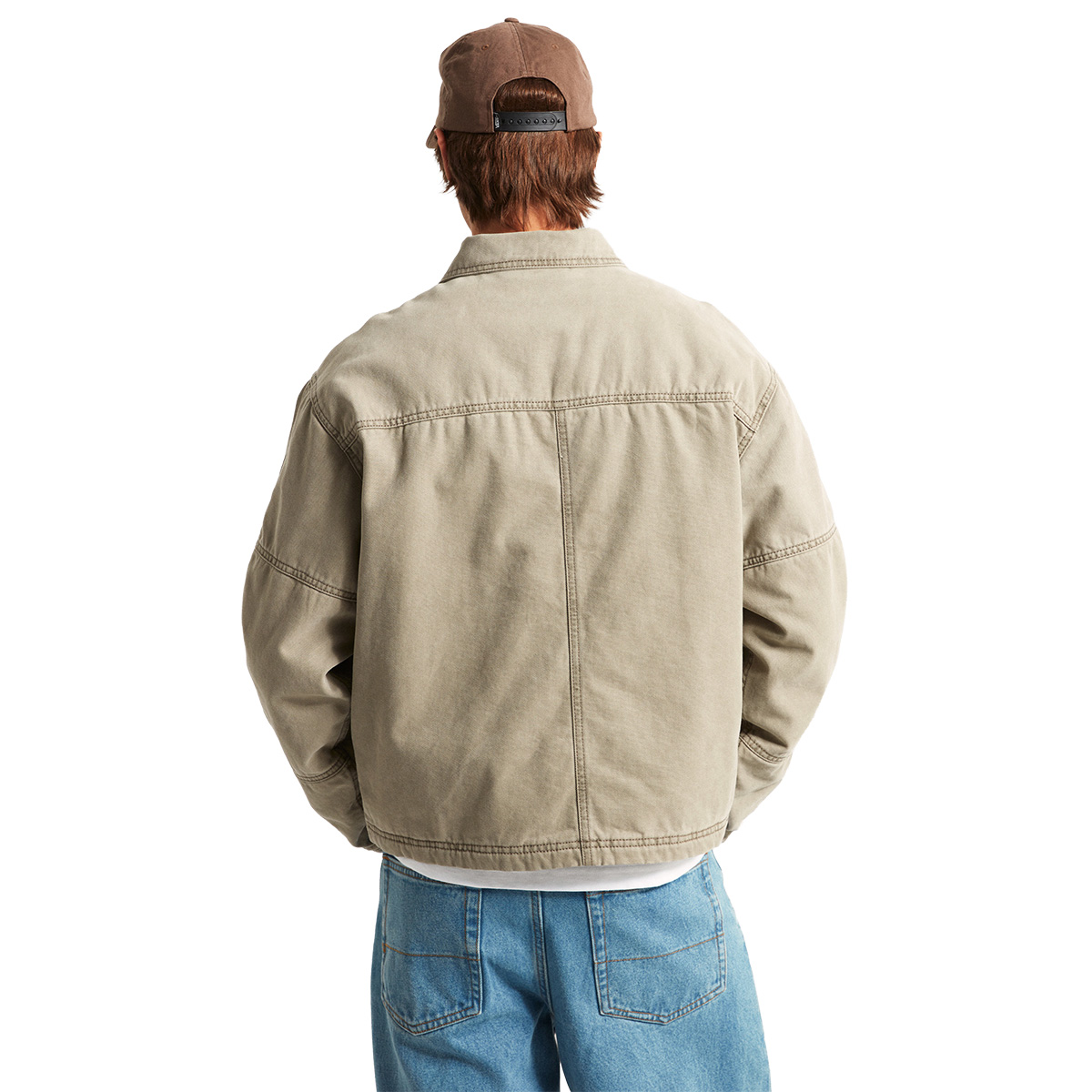 Vans Umber Pigment Canvas Jacket Aluminum