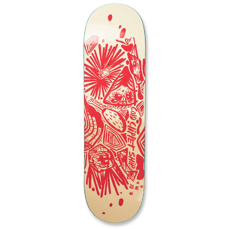 UMA Landsleds Right Said Red Cody Skateboard Deck 9.0