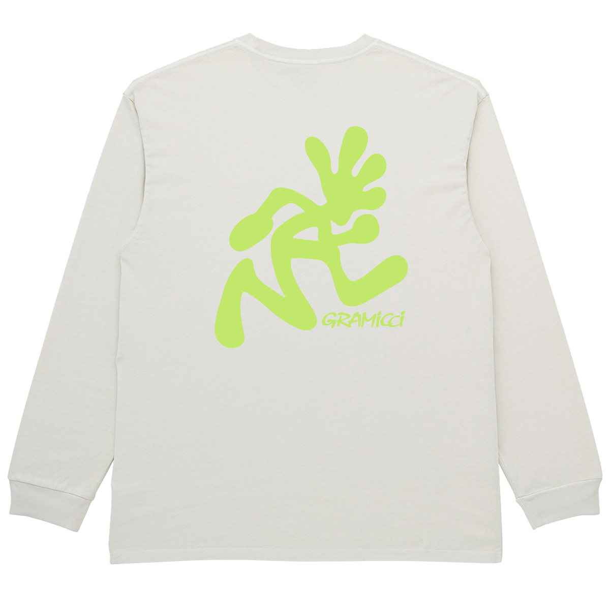 Gramicci Running Man Longsleeve T-Shirt Pigment Dyed Natural Pigment