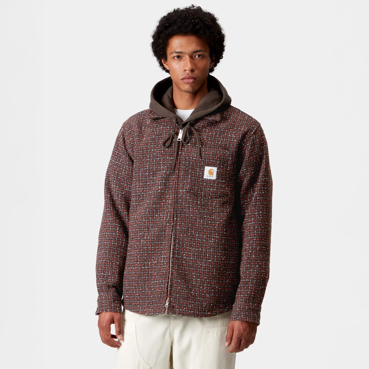 Carhartt WIP Bellamy Shirt Jacket Bellamy Check Tobacco Carhartt WIP Bellamy Shirt Jacket Bellamy Check Tobacco