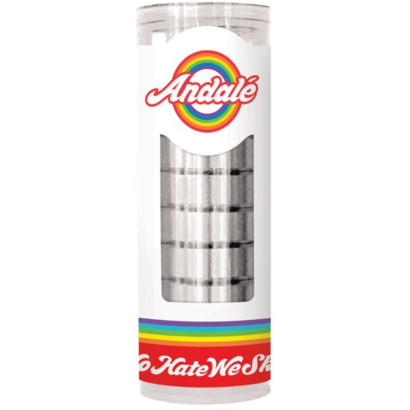 Andalé No Hate We Skate Bearings White