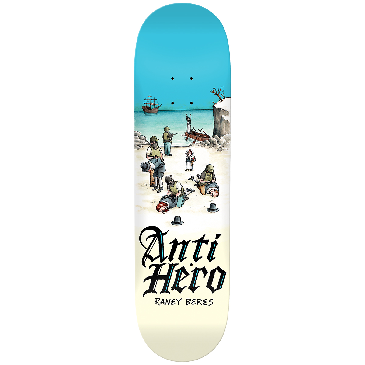 Anti Hero Raney Liberdad Skateboard Deck 9.02