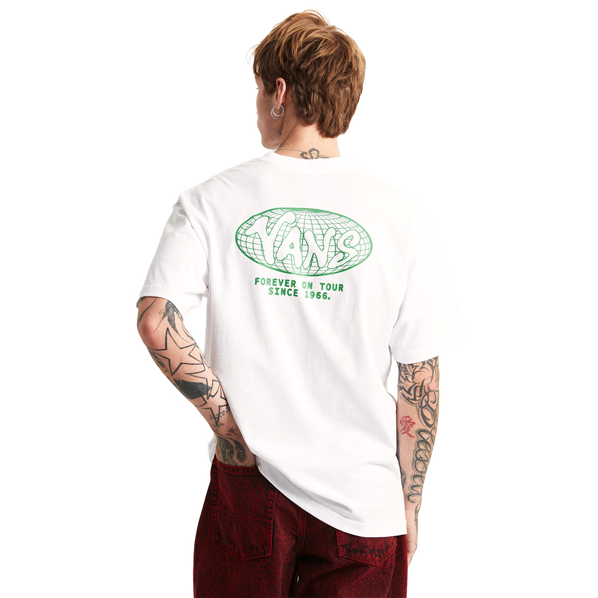 Vans World Tour Loose T-Shirt White