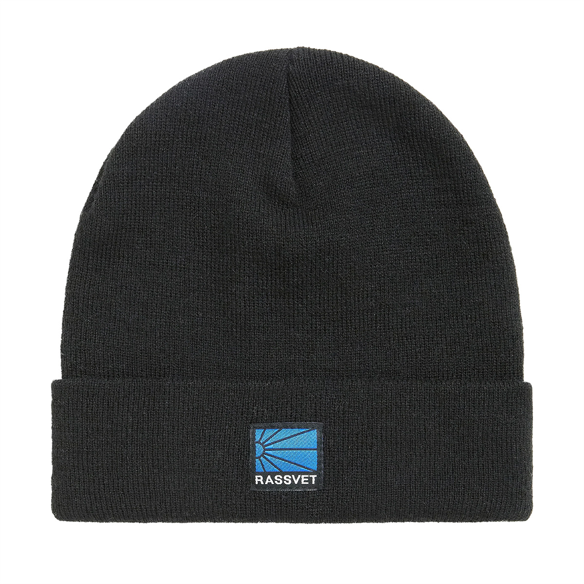 Rassvet Logo Beanie Knit Black Rassvet Logo Beanie Knit Black